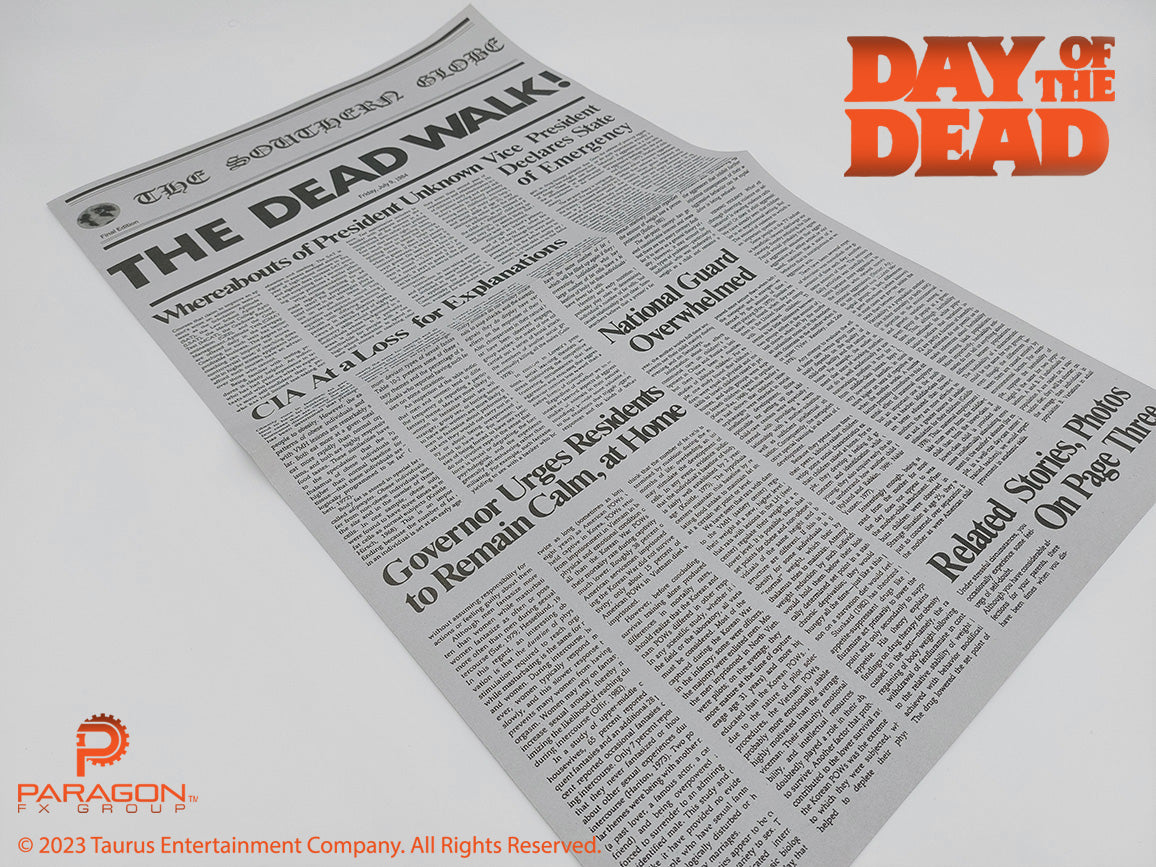 The Dead Walk Newspaper